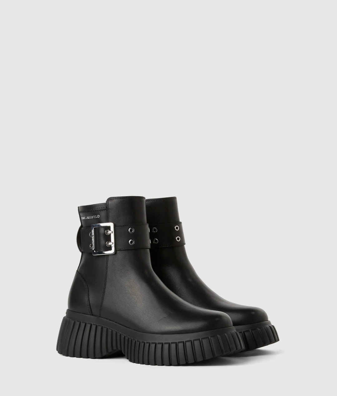 Botas de mujer Karl Lagerfeld Kreeper con cuña hasta la pantorrilla – vista alternativa