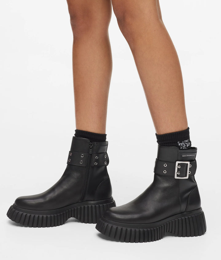 Botas de mujer Karl Lagerfeld Kreeper con cuña hasta la pantorrilla – vista alternativa
