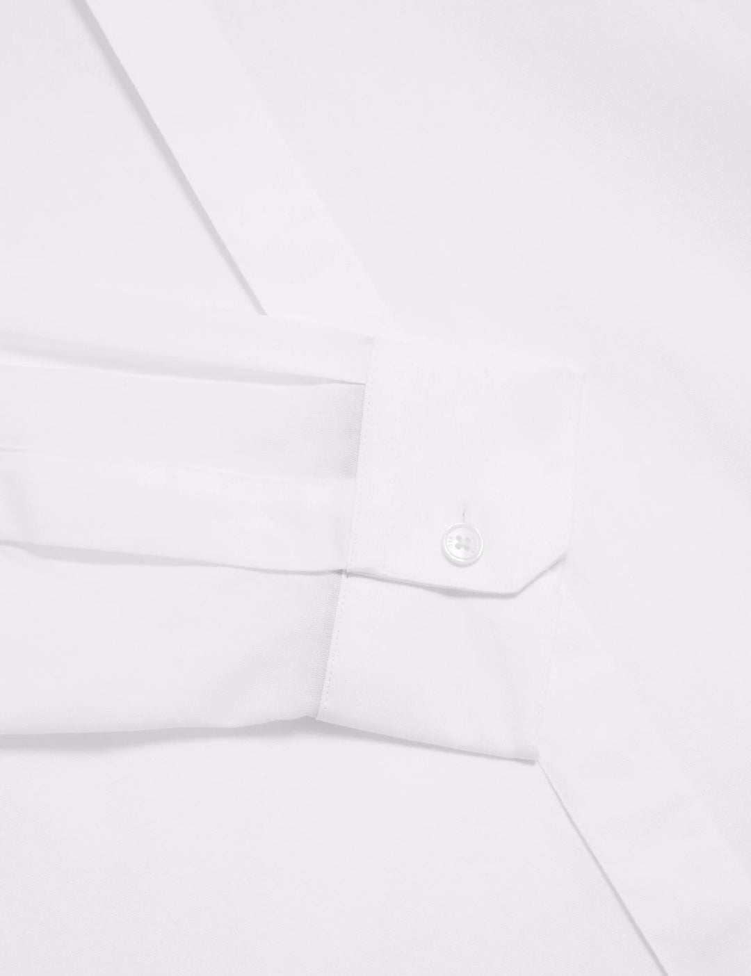Πουκάμισο Ted Baker Tibor με κανονική εφαρμογή από κομψό τβίλ: Λευκό – εναλλακτική όψη
