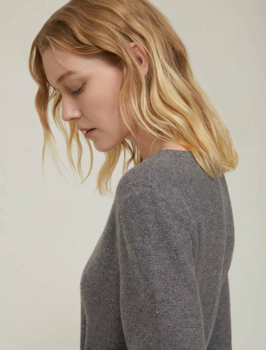 Robe tricotée PennyBlack Arduino: Gris – autre vue