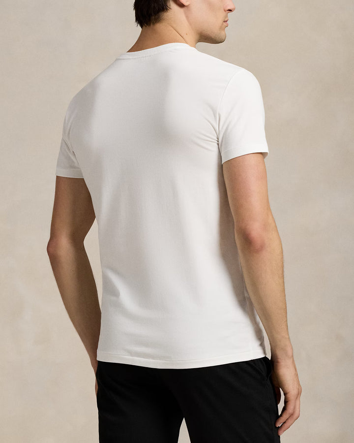 Confezione da 3 magliette intime in cotone: Nero/Bianco/Grigio – vista alternativa