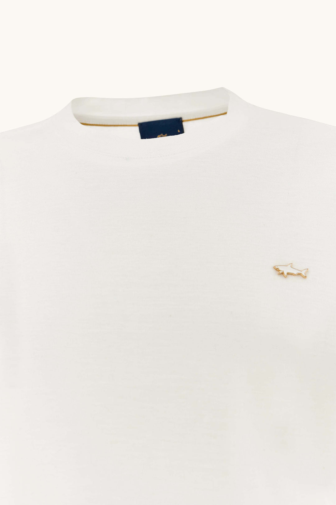 Paul & Shark Double Mercerised Cotton Jersey T-shirt | White