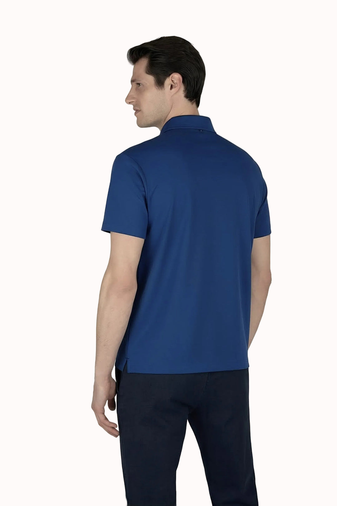 Paul &amp; Shark Seaqual Polyester Golf Polo | Kobaltblau