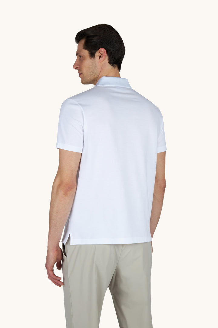 Paul & Shark Logo Polo | White