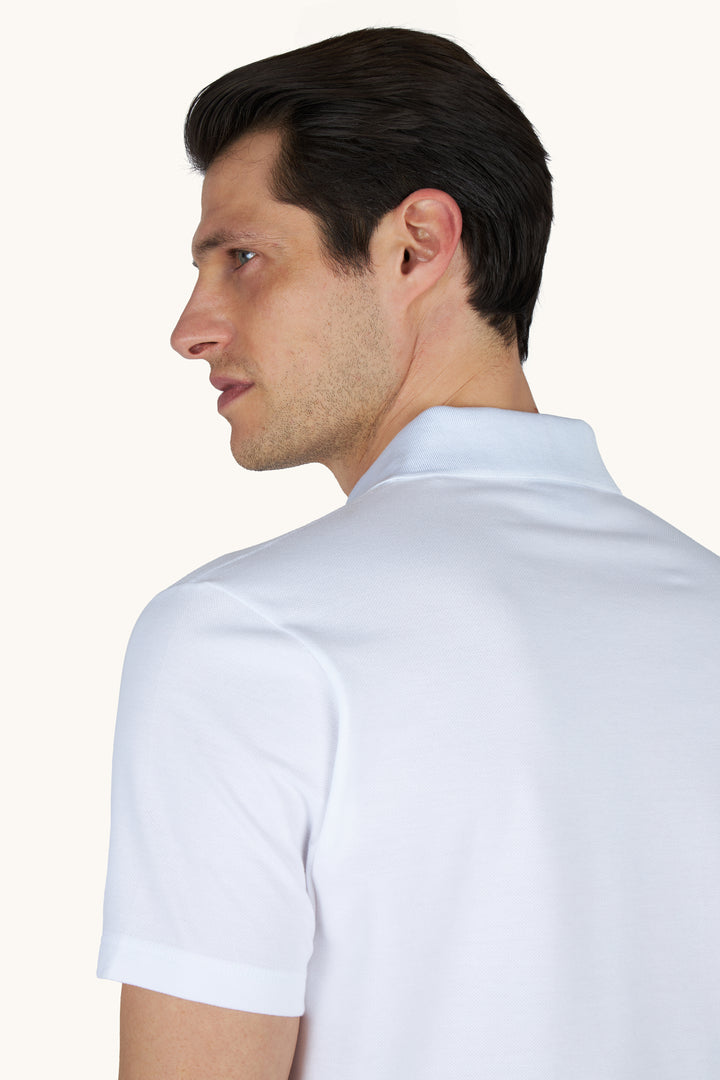 Paul & Shark Logo Polo | White