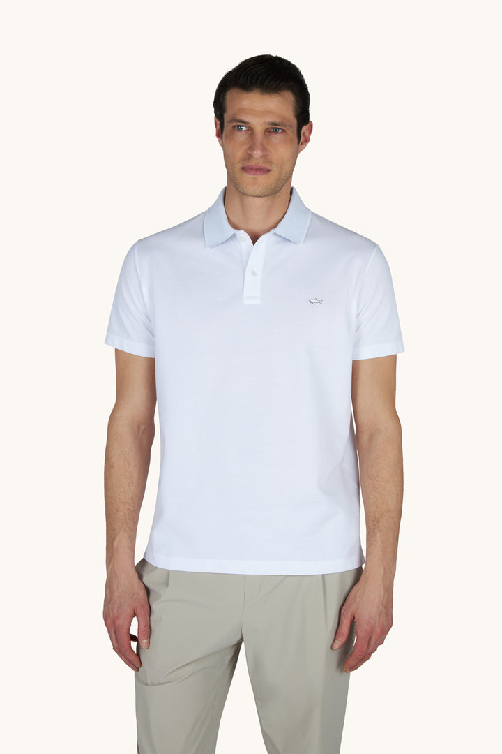 Paul & Shark Logo Polo | White
