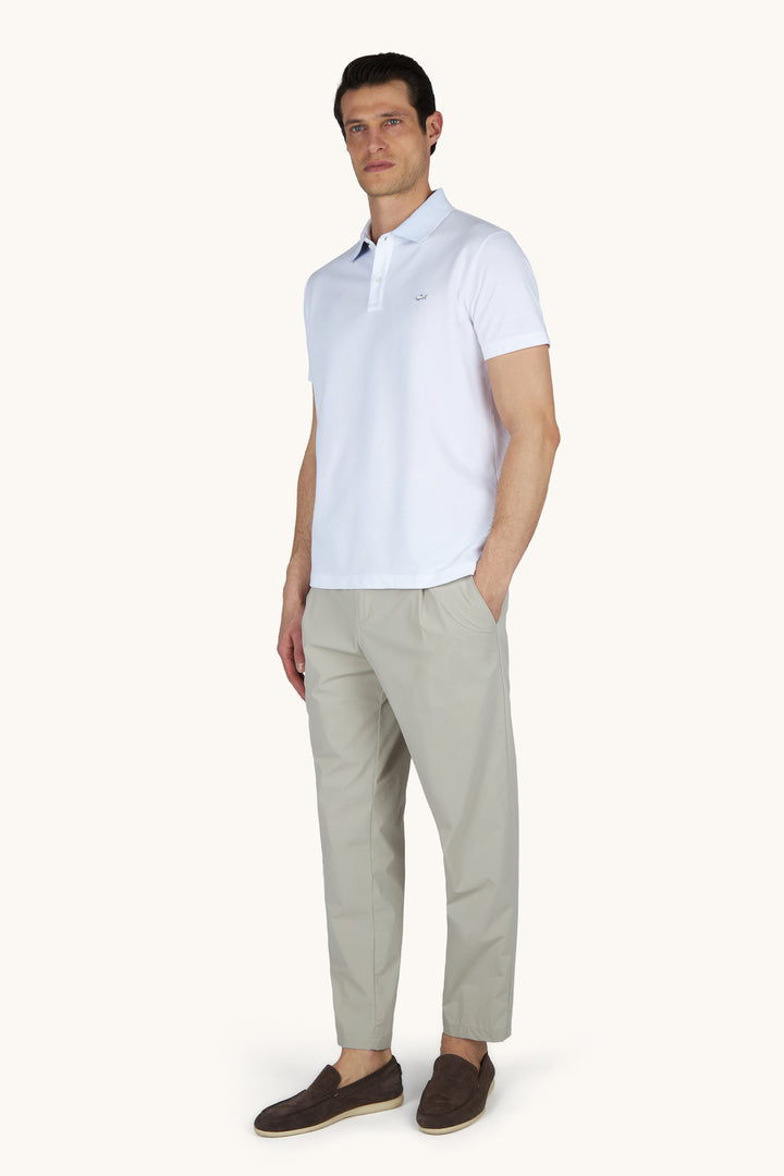 Paul & Shark Logo Polo | White