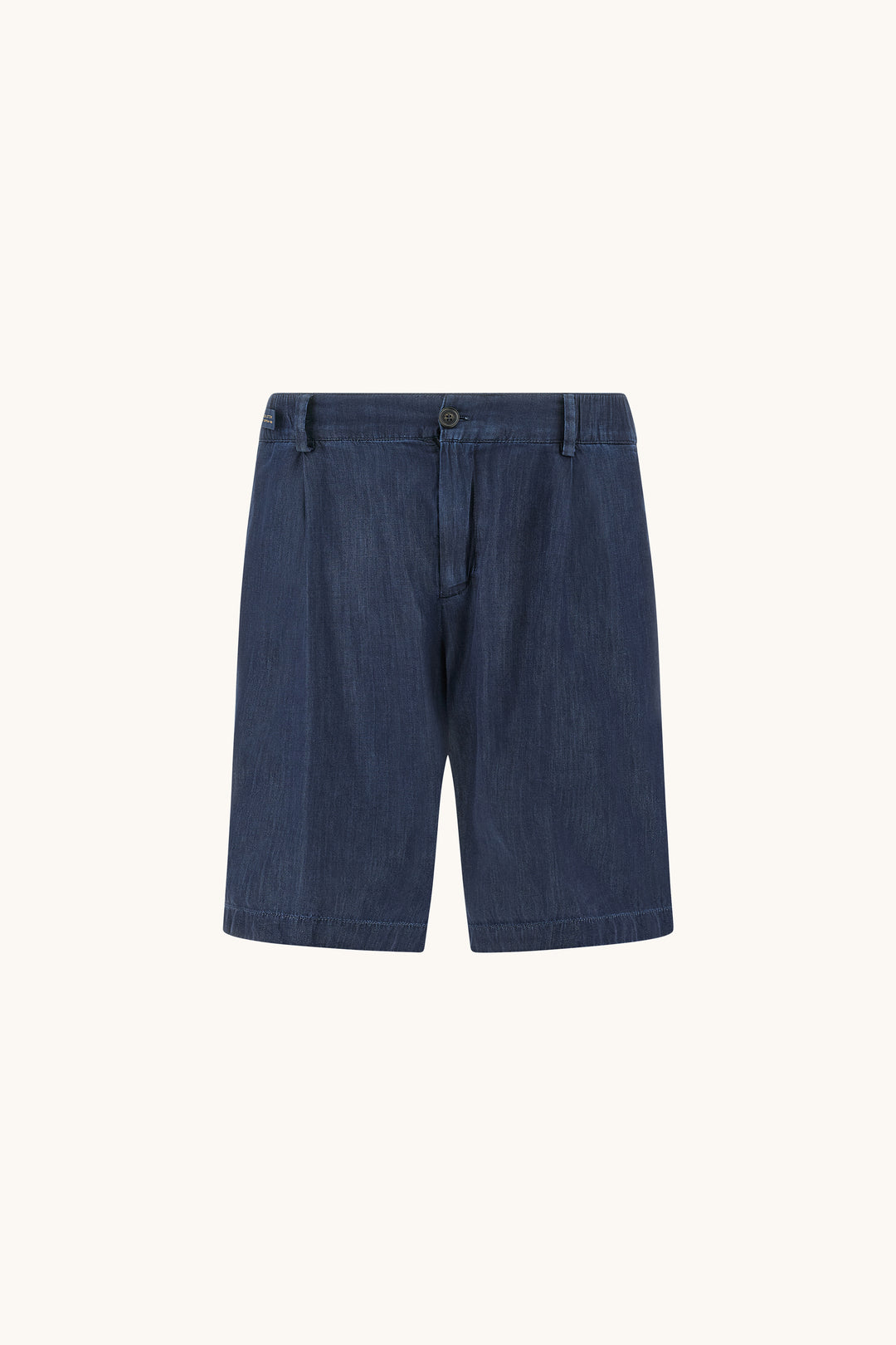 Paul & Shark Shorts in Lightweight Giza Cotton Denim | Navy