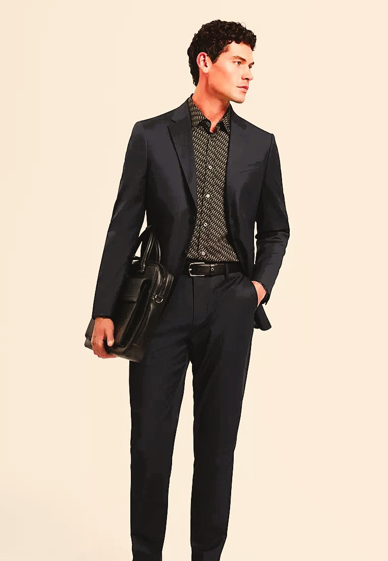 Κοστούμι Ted Baker Saisonj με Slim Γραμμή από μείγμα: Μαύρο – εναλλακτική όψη
