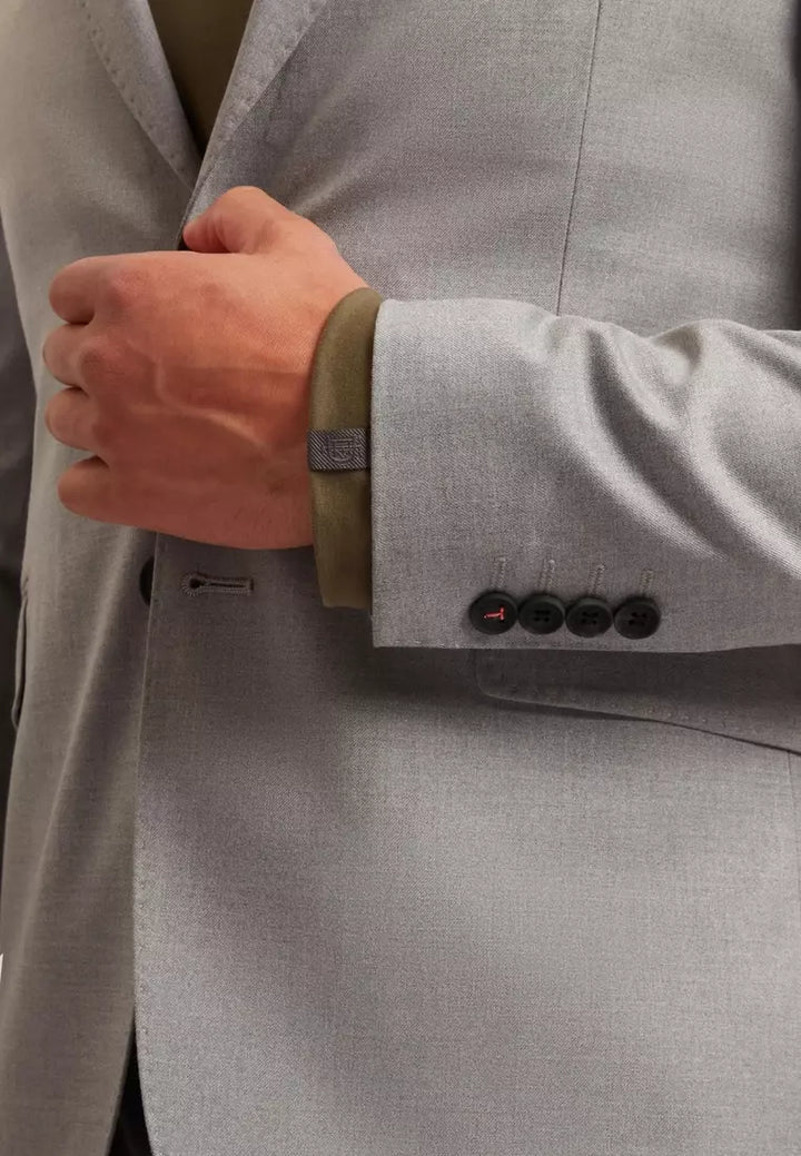 Κοστούμι Ted Baker Saisonj με Slim Γραμμή από: Ανοιχτό γκρι – εναλλακτική όψη