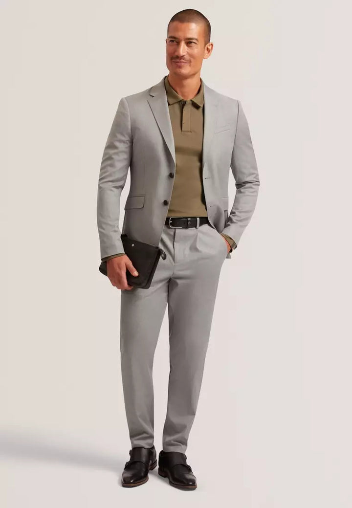 Κοστούμι Ted Baker Saisonj με Slim Γραμμή από: Ανοιχτό γκρι
