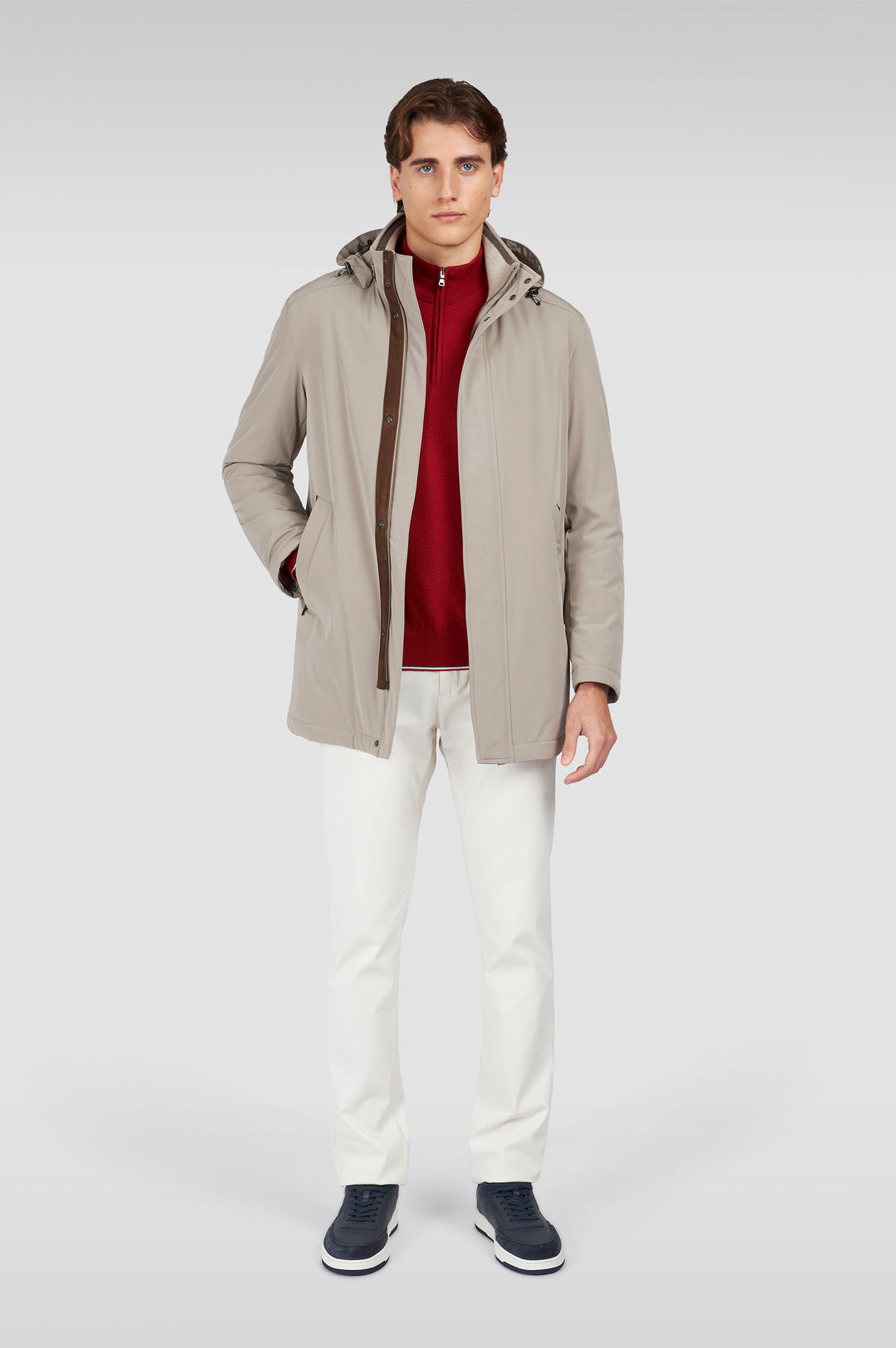 Paul &amp; Shark Manteau extensible Typhoon 4x4: Beige – autre vue