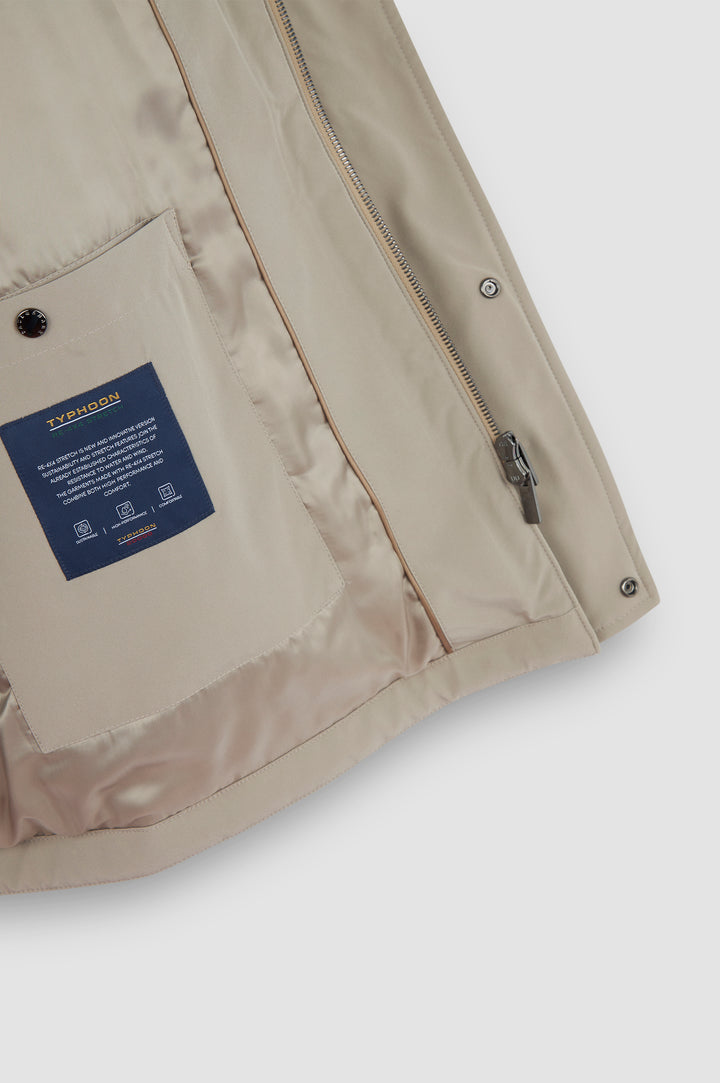 Paul &amp; Shark Manteau extensible Typhoon 4x4: Beige – autre vue