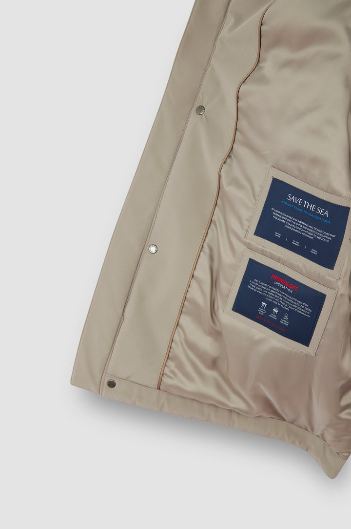 Paul &amp; Shark Manteau extensible Typhoon 4x4: Beige – vue détaillée