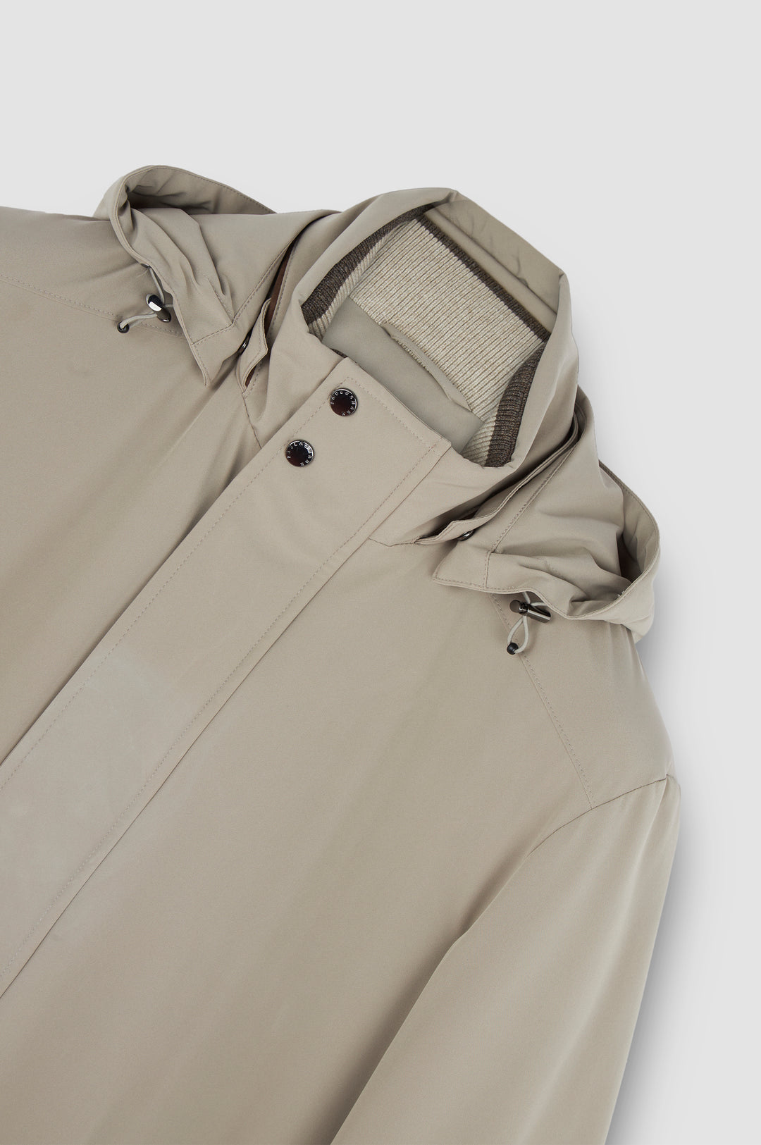 Paul &amp; Shark Manteau extensible Typhoon 4x4: Beige – vue détaillée