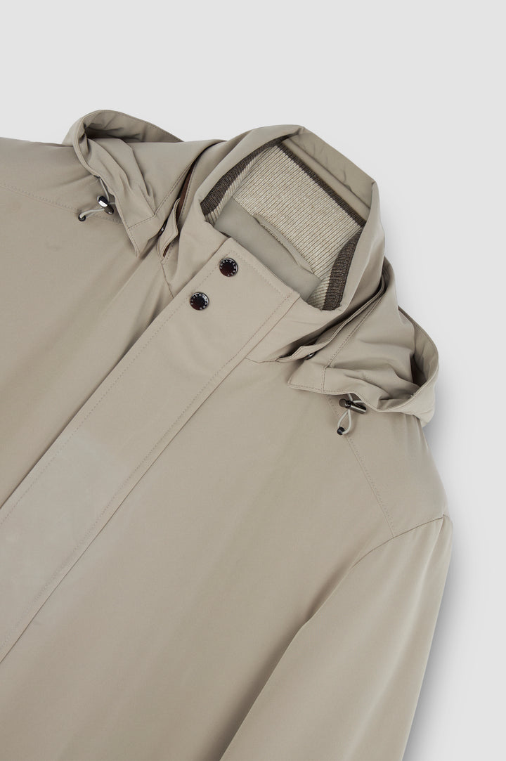 Paul &amp; Shark Manteau extensible Typhoon 4x4: Beige – vue détaillée