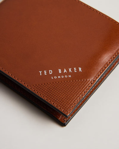 Ted Baker Prugs Δερμάτινο Bifold Πορτοφόλι για Κέρματα | Ταμπά