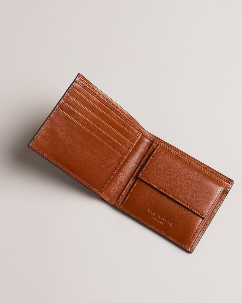 Ted Baker Prugs Δερμάτινο Bifold Πορτοφόλι για Κέρματα | Ταμπά