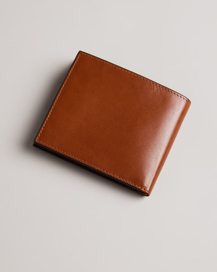 Ted Baker Prugs Δερμάτινο Bifold Πορτοφόλι για Κέρματα | Ταμπά