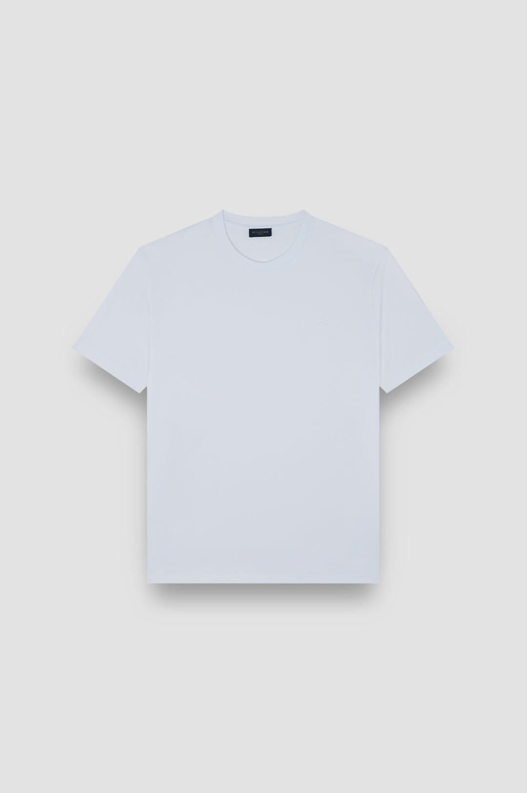 Paul &amp; Shark T-Shirt aus Supima®-Baumwolljersey mit gestickter Flosse – alternative Ansicht