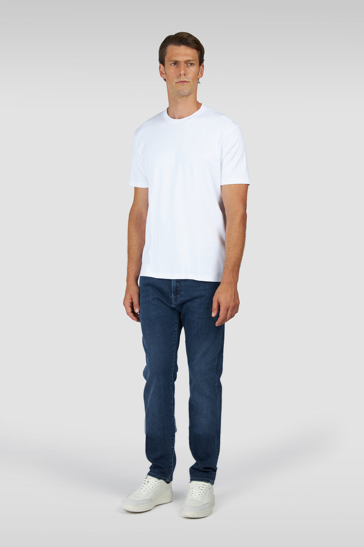 Paul &amp; Shark T-Shirt aus Supima®-Baumwolljersey mit gestickter Flosse – alternative Ansicht