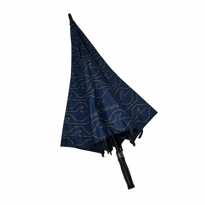 Paul &amp; Shark Großer Regenschirm mit Monogramm: Navy – alternative Ansicht