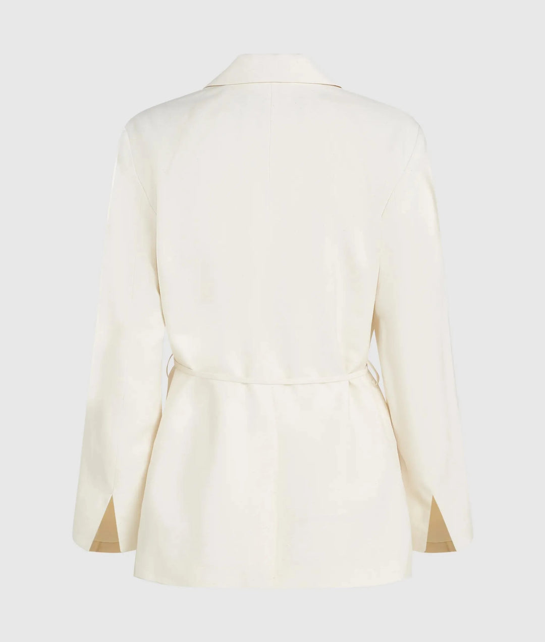 Karl Lagerfeld Damenblazer mit Bindegürtel: Off White – alternative Ansicht