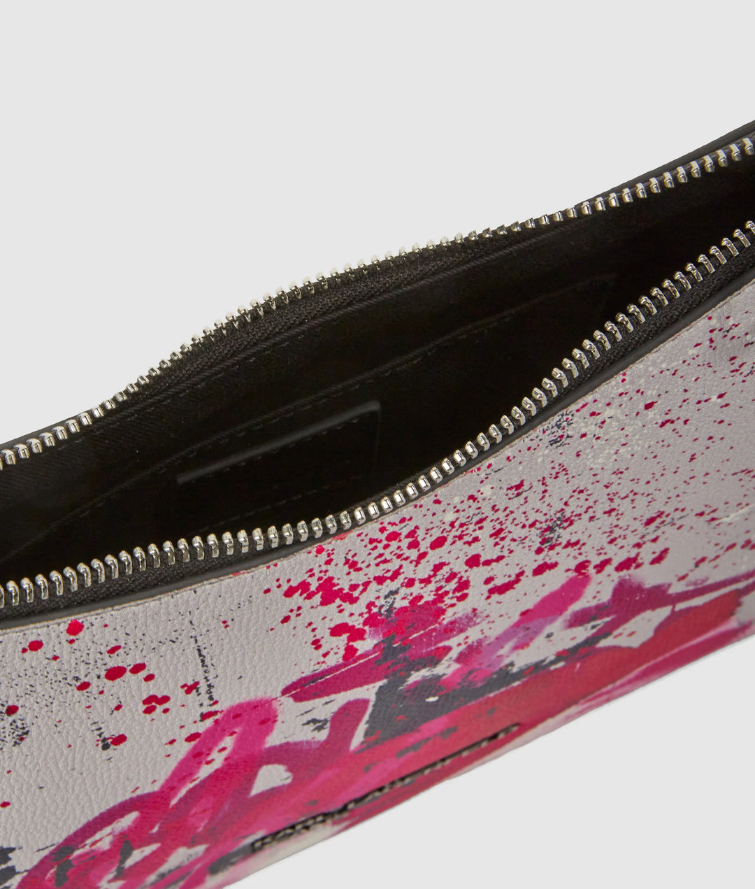 Bolso de hombro con estampado de grafitis de Karl: Painters Pink – vista alternativa