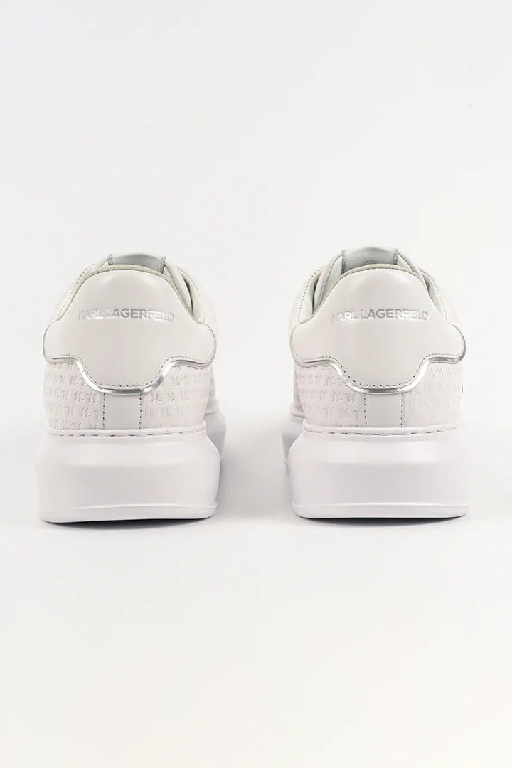 Scarpe Sportive da uomo Karl Lagerfeld Kapri Microgram: Bianco – vista alternativa