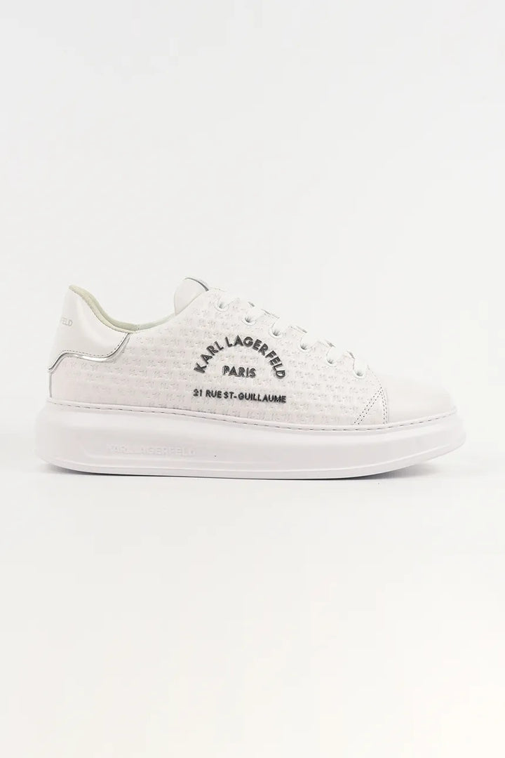 Scarpe Sportive da uomo Karl Lagerfeld Kapri Microgram: Bianco