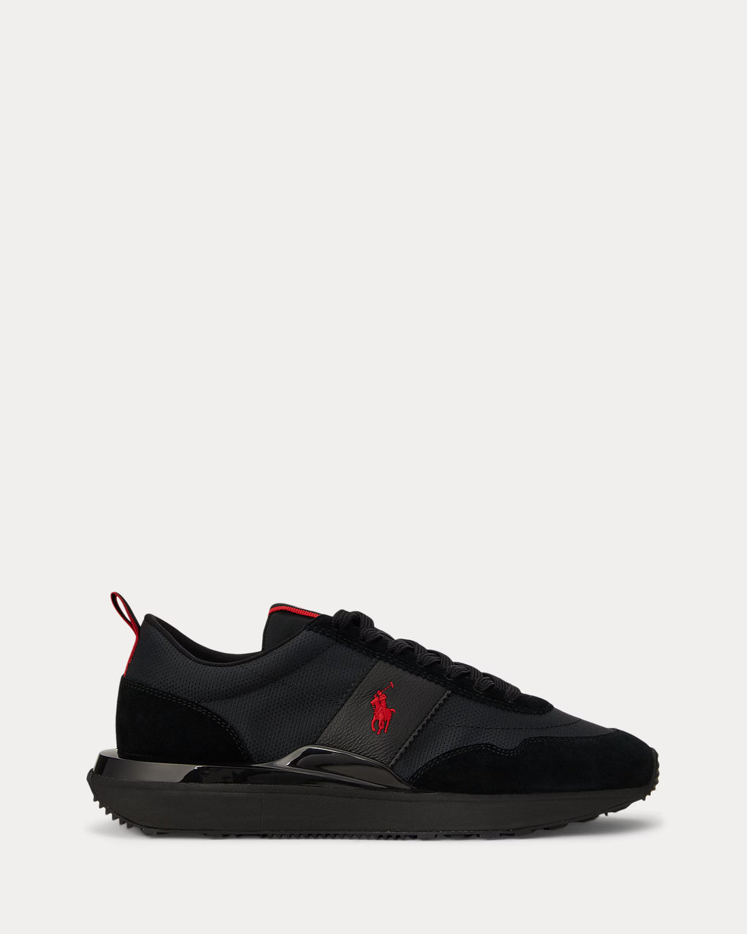 Ralph Lauren Train 89 Sneaker aus Wildleder und: Schwarz
