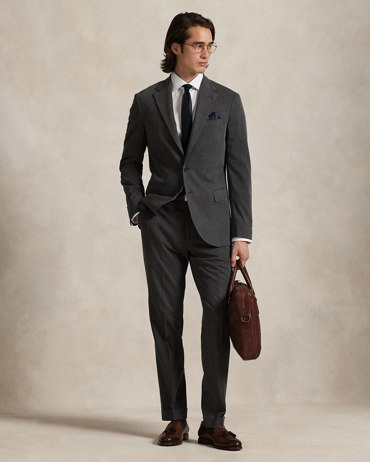 Camisa con textura Ralph Lauren Custom Fit: Blanca – vista alternativa