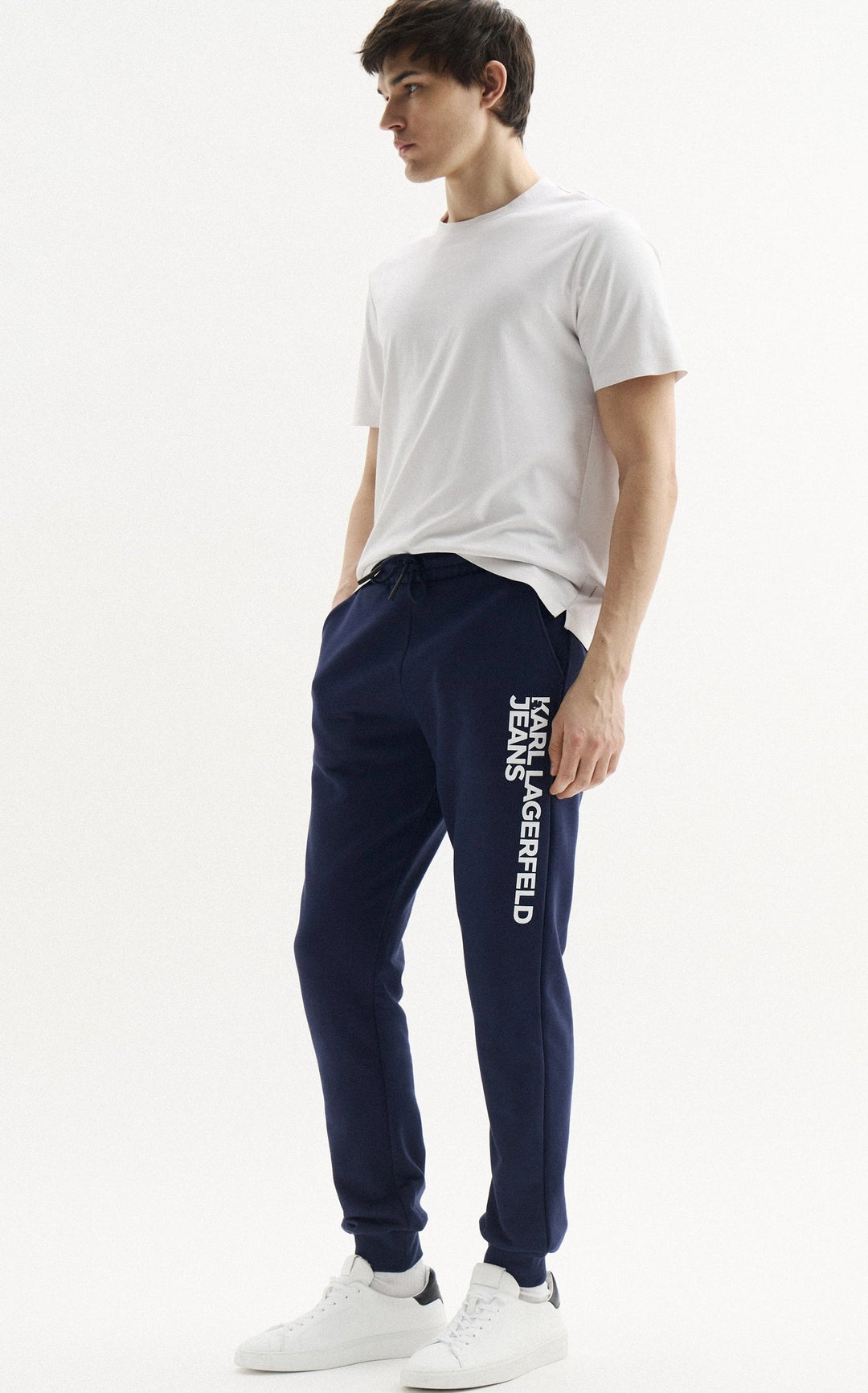 卡尔·拉格斐 Slim Fit男士运动裤，Iris