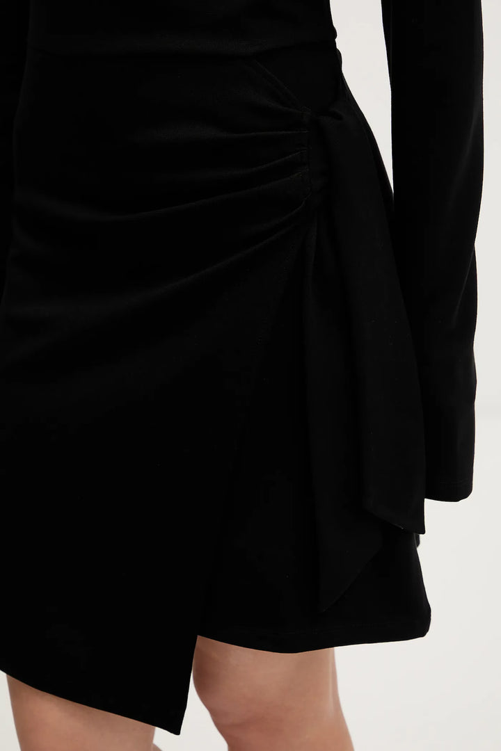 Robe en jersey Karl Lagerfeld: Noir – autre vue