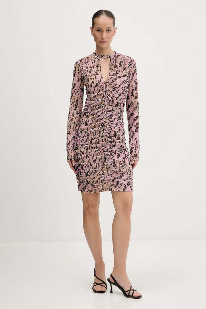 Karl Lagerfeld Mesh-Kleid mit Tiermotiv: Artistic Animal – alternative Ansicht