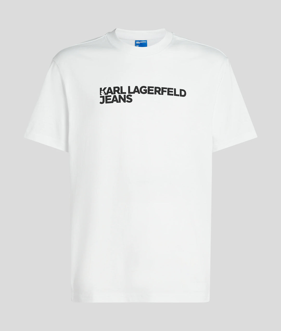 Camiseta de hombre con el logotipo clásico de Karl: Blanca – vista alternativa
