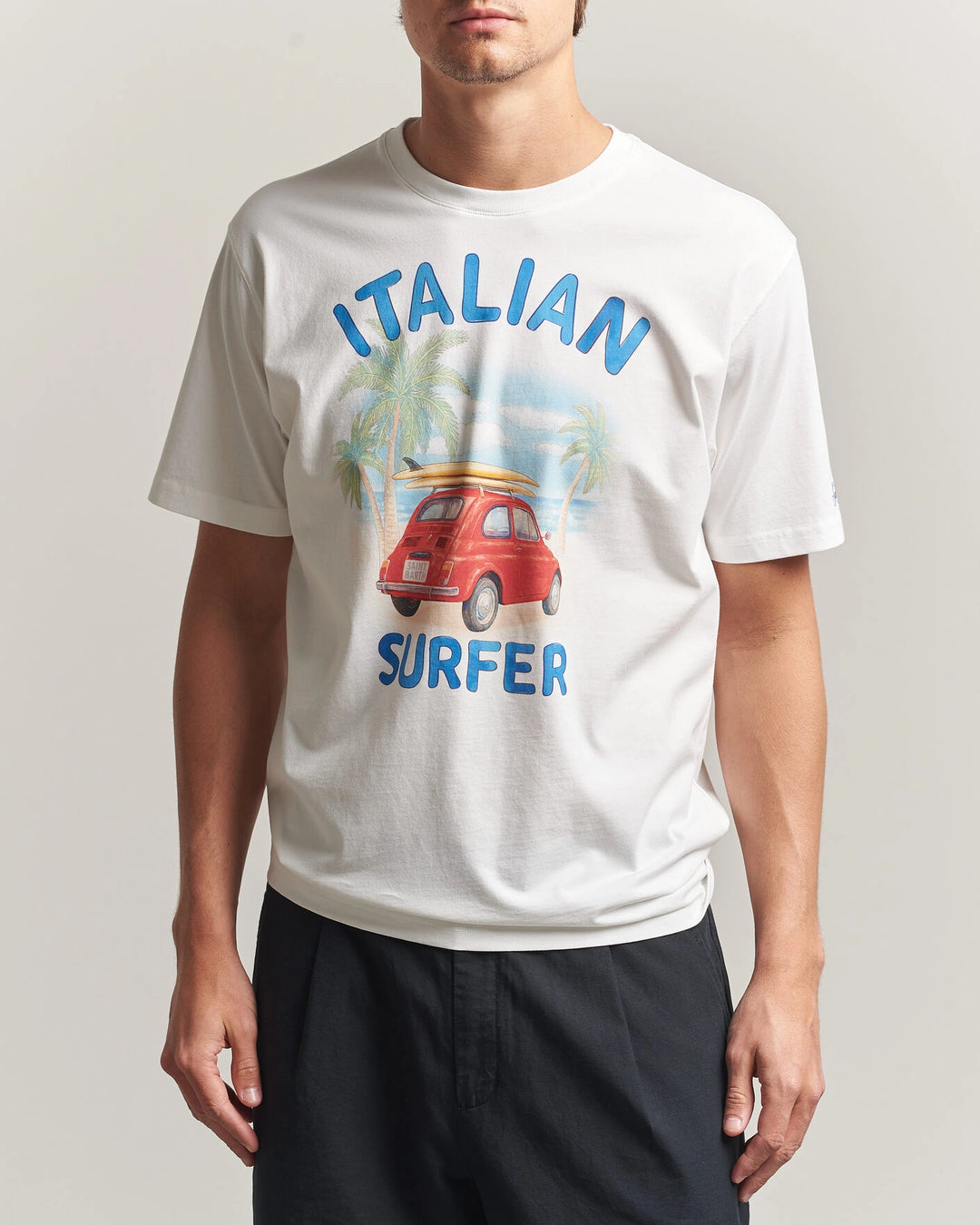 MC2 Saint Barth Italian Surfer μπλούζα: Λευκό