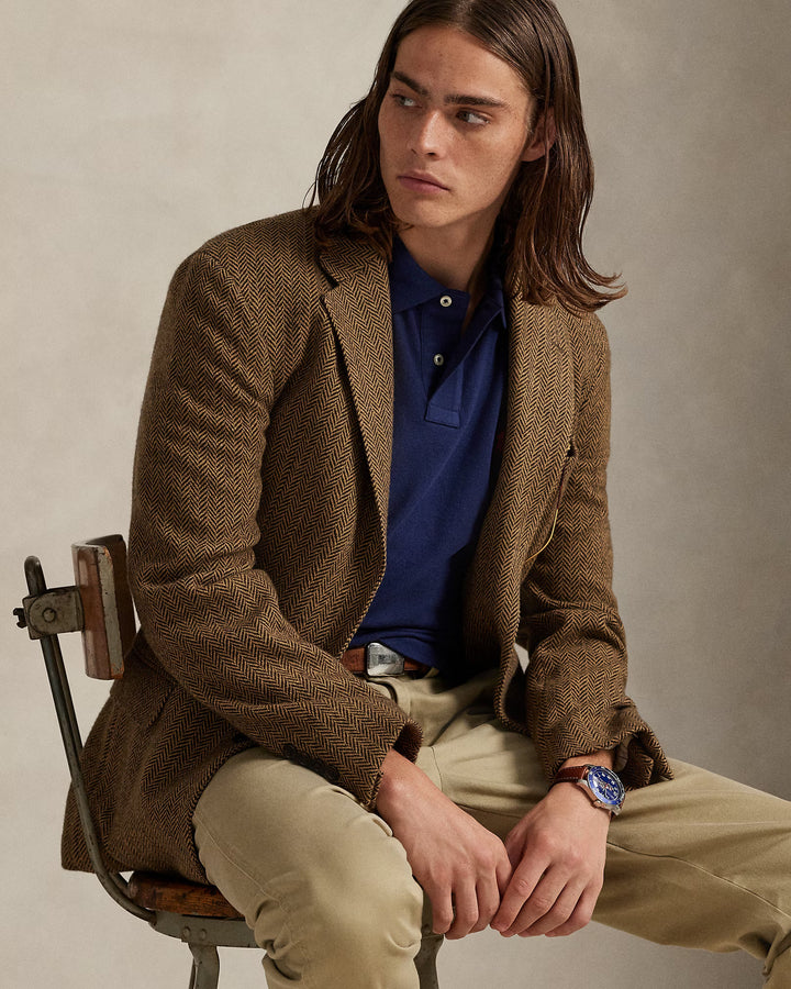 Ralph Lauren: el emblemático polo de malla: Newport Navy – vista alternativa