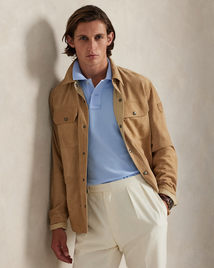 Ralph Lauren: el emblemático polo de malla: Office Blue – vista alternativa