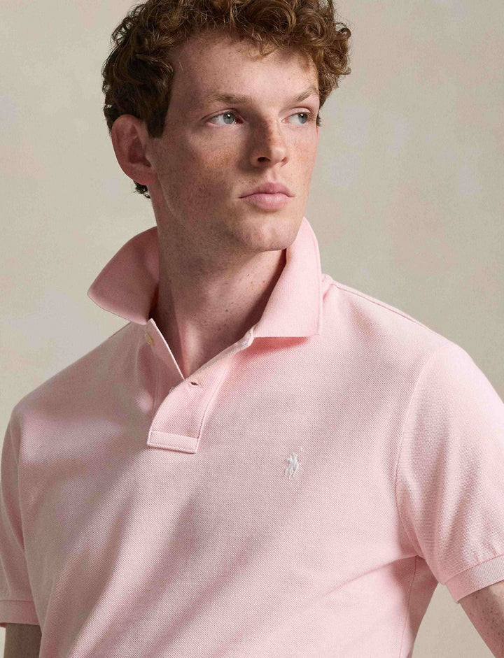 Ralph Lauren Το εμβληματικό πόλο με πλέγμα Polo: Garden Pink – εναλλακτική όψη