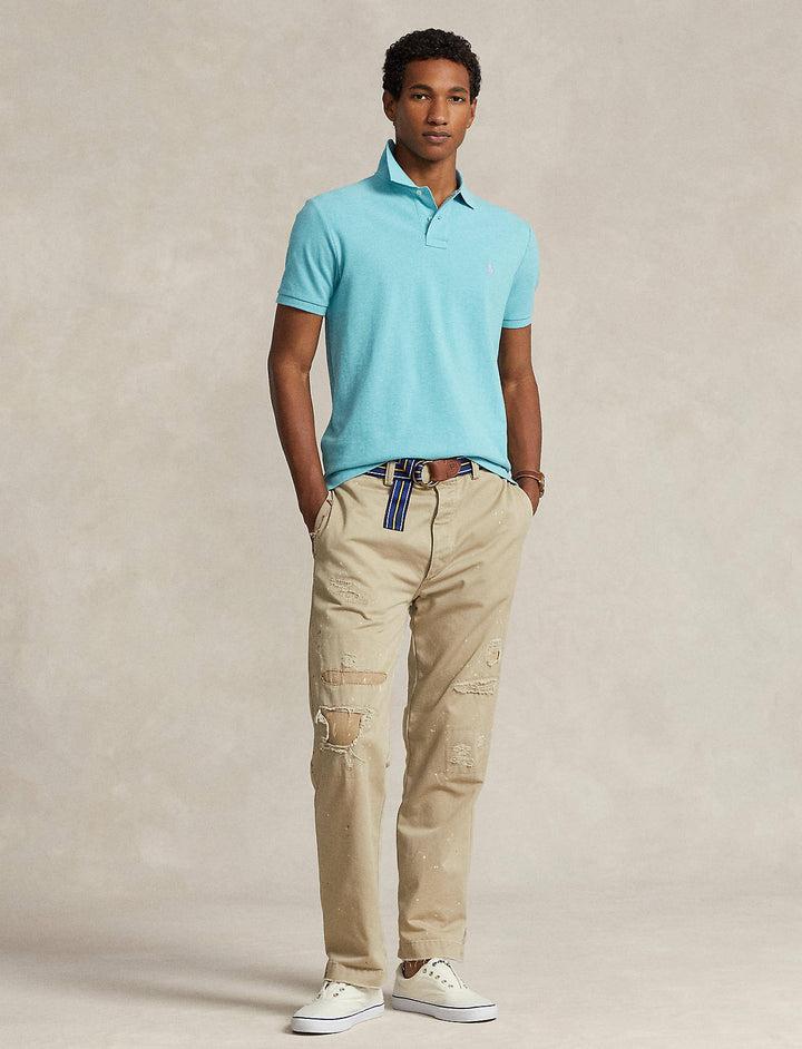 Ralph Lauren 经典网眼Polo衫，New Aqua – 其他角度