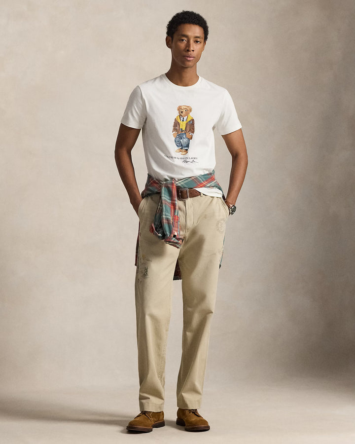 拉尔夫·劳伦Custom Slim FitPolo熊印花针织T恤 Polo Bear，Nevis – 其他角度