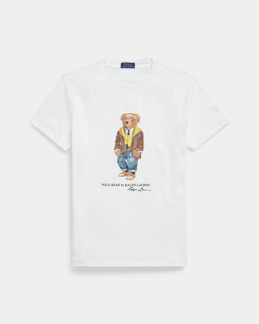 拉尔夫·劳伦Custom Slim FitPolo熊印花针织T恤 Polo Bear，Nevis – 场景图