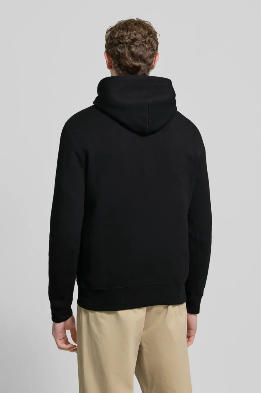 拉夫·劳伦 Polo Bear 抓绒连帽衫，黑色 – 其他角度