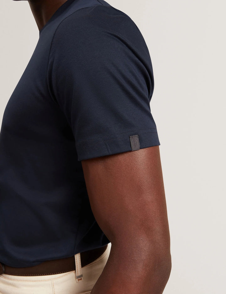 Μπλούζα Ted Baker Konrad με στρογγυλό λαιμό και: Μπλε ναυτικό – εναλλακτική όψη