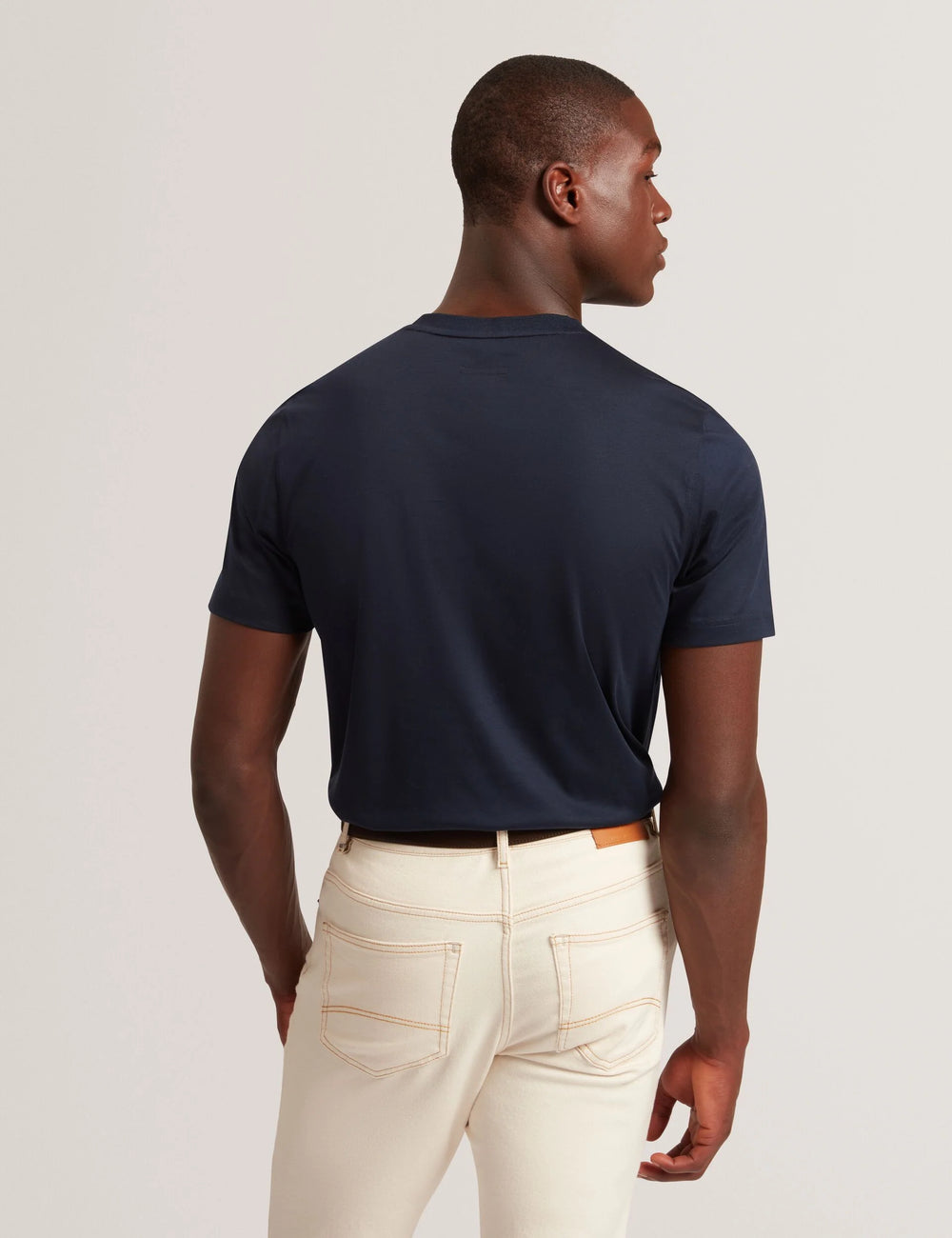 Μπλούζα Ted Baker Konrad με στρογγυλό λαιμό και: Μπλε ναυτικό – εναλλακτική όψη