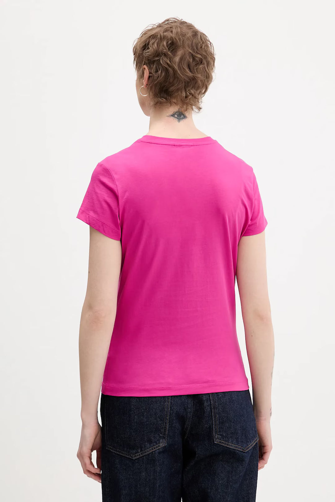 تي شيرت نسائي كارل لاغرفيلد بSlim Fit: Very Berry – عرض بديل