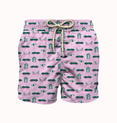 Short de bain MC2 Saint Barth Comfort Light Road to Forte: Rose