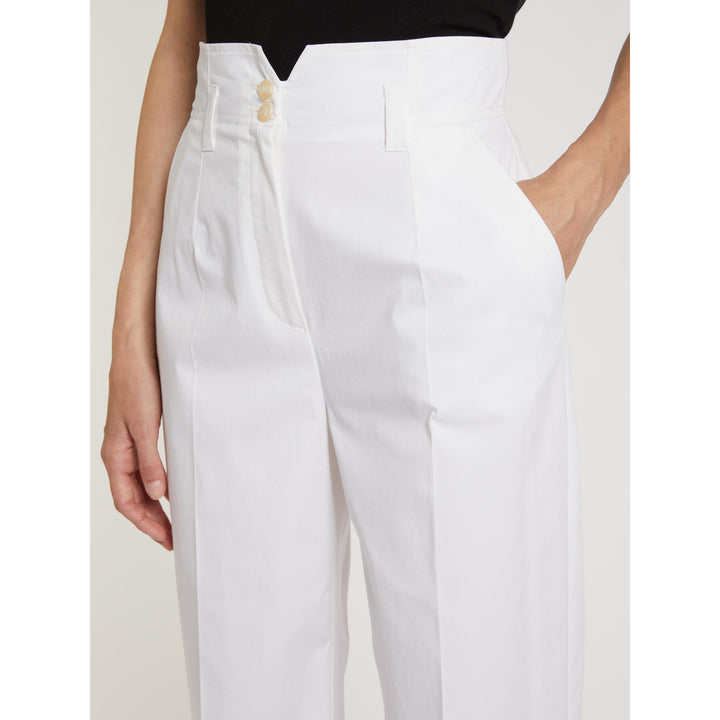 Pantalones de mujer PennyBlack: Marfil – vista de detalle