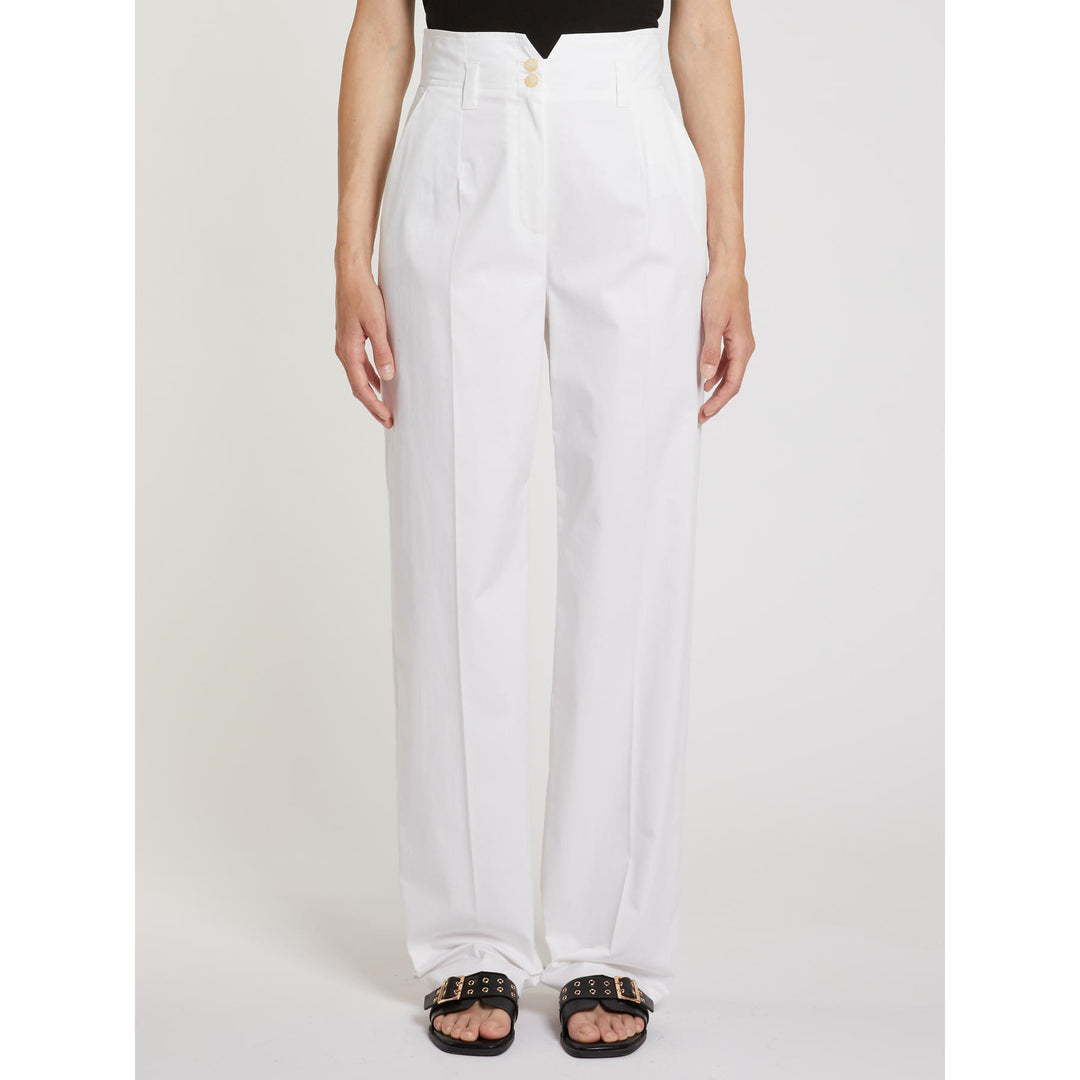 Pantalones de mujer PennyBlack: Marfil